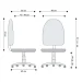Chair Prestige with armrests Bolid-1, 1000000000040751 04 