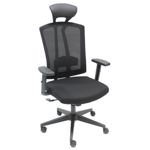 Chair Techno HR mesh black, 1000000000041096