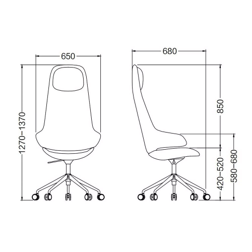 Chair manager YI HB Y07A green, 1000000000041263 06  — OK Office Chair manager YI HB Y07A green, 1000000000041263 06
