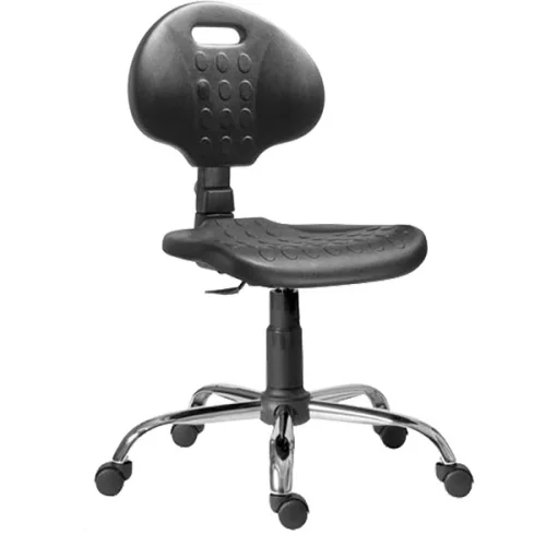 Chair 1290 Nor CR polyurethane black, 1000000000041395