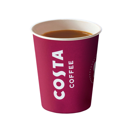 Costa Cups cardboard coffee 118ml 50 pcs, 1000000000041909