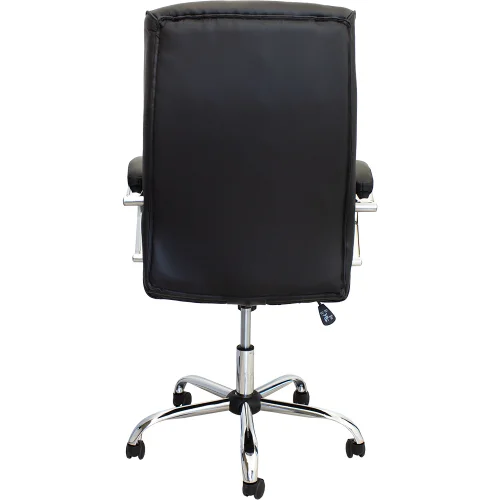 Chair Nevada eco leather black, 1000000000042220 04 