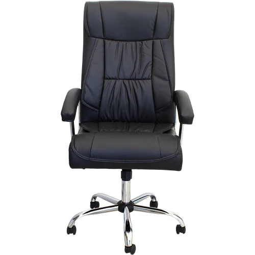 Chair Alabama CL341 eco leather black, 1000000000042221 02 