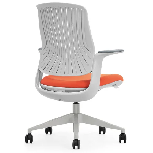 Chair ELBA F3-G01 grey-orange, 1000000000042260 03 