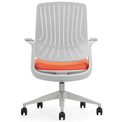 Chair ELBA F3-G01 grey-orange, 1000000000042260 04 