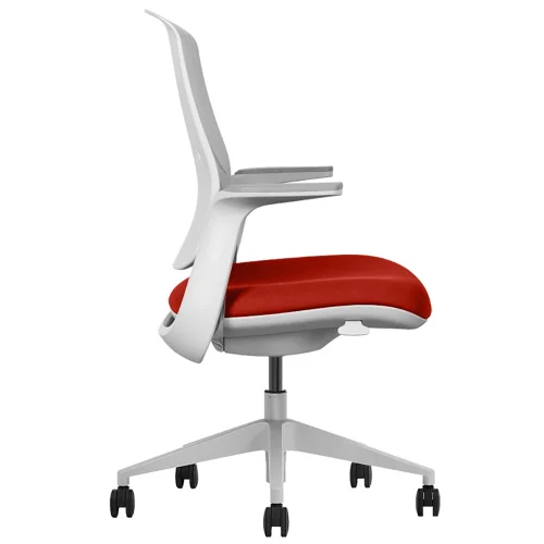 Chair ELBA F3-G01 grey-red, 1000000000042261 03 