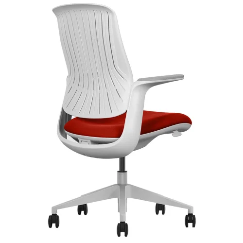 Chair ELBA F3-G01 grey-red, 1000000000042261 04 