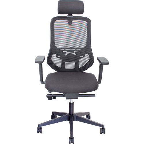 Chair Tesa HR Lux P038AF-001 black, 1000000000042339 02  — OK Office Chair Tesa HR Lux P038AF-001 black, 1000000000042339 02