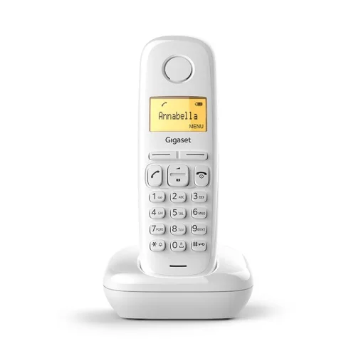 Телефон безжичен Gigaset A170 бял, 1000000000031441