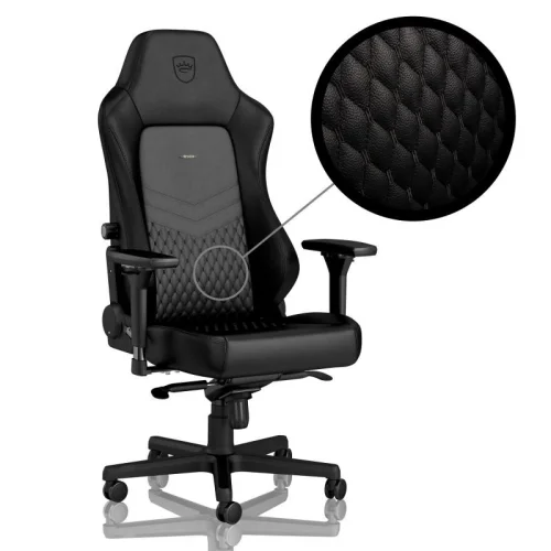 Gaming Chair noblechairs HERO Real Leather - Black, 2004251442501952 03 