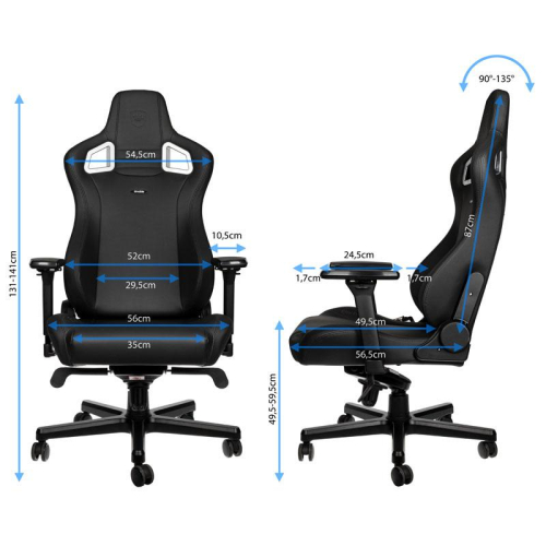 Gaming Chair Noblechairs EPIC, Black Edition, 2004251442503215 05  — OK Office Gaming Chair Noblechairs EPIC, Black Edition, 2004251442503215 05