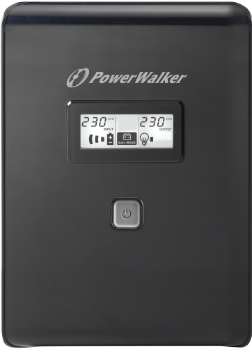 Непрекъсваем ТЗИ (UPS) PowerWalker VI 1500 LCD 1500VA/900W, 2004260074972788 02 