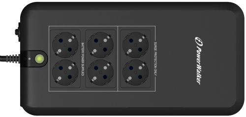 Непрекъсваем ТЗИ (UPS) PowerWalker VFD 800 APFC 800VA/420W, 2004260074975505 02  — OK Office Непрекъсваем ТЗИ (UPS) PowerWalker VFD 800 APFC 800VA/420W, 2004260074975505 02