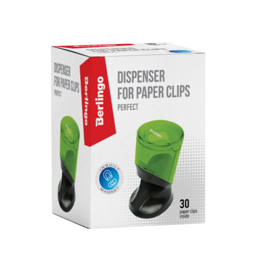 Berlingo magnetic paper clip holder, 1000000000044208 04  — OK Office Berlingo magnetic paper clip holder, 1000000000044208 04
