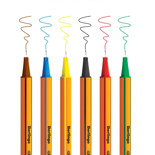 Тънкописец Berlingo Rapido 0.4мм 6 цвята, 1000000000044201 05 