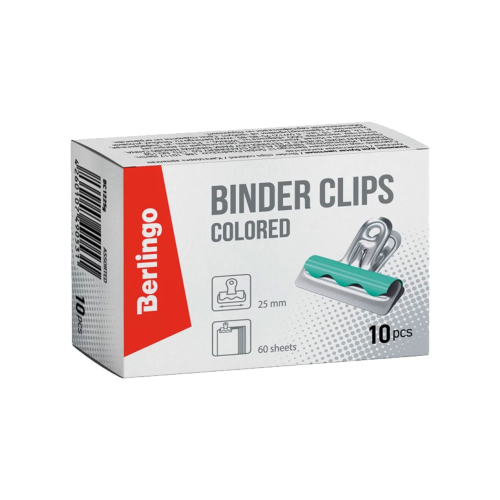 Berlingo Bulldog clips 25mm 60l op10, 1000000000043556 03 