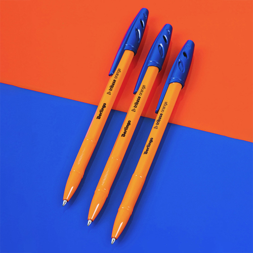 Ballpoint pen BerlingoTribase Orange0.7m, 1000000000043343 03 