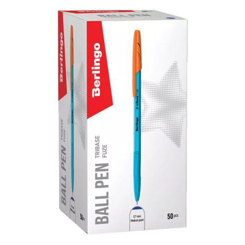 Ballpoint pen Berlingo Tribase Fuze .7mm, 1000000000043344 06  — OK Office Ballpoint pen Berlingo Tribase Fuze .7mm, 1000000000043344 06