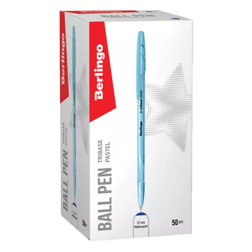 Ballpoint pen Berlingo Tribase Pastel0.7, 1000000000043345 05  — OK Office Ballpoint pen Berlingo Tribase Pastel0.7, 1000000000043345 05