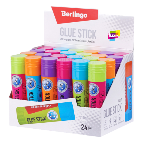 Glue dry Berlingo Fuze PVP 10g, 1000000000043375 04  — OK Office Glue dry Berlingo Fuze PVP 10g, 1000000000043375 04