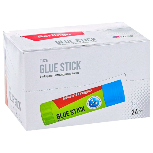 Dry glue Berlingo Fuze PVP 20gr, 1000000000046867 04  — OK Office Dry glue Berlingo Fuze PVP 20gr, 1000000000046867 04