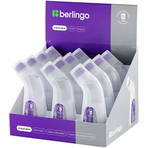 Glue liquid Berlingo with sponge 70m, 1000000000043555 02 