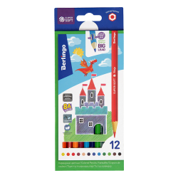 Color pencils Berlingo Hexagon 12 colors