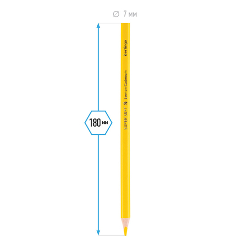 Color pencils Berlingo Тriangular 12 col, 1000000000043348 03  — OK Office Color pencils Berlingo Тriangular 12 col, 1000000000043348 03
