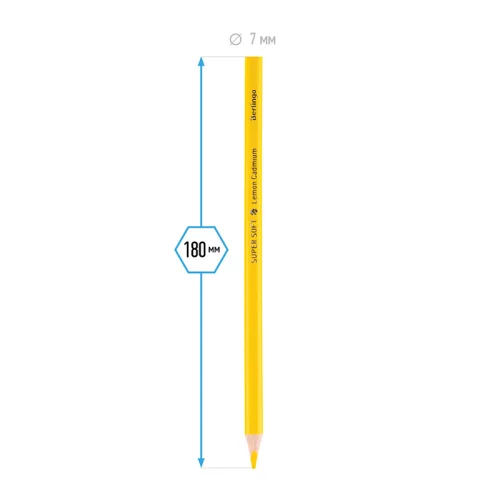 Color pencils Berlingo Тriangular 12 col, 1000000000043348 03 