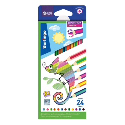 Цветни моливи Berlingo Hexagon 12бр/24цв