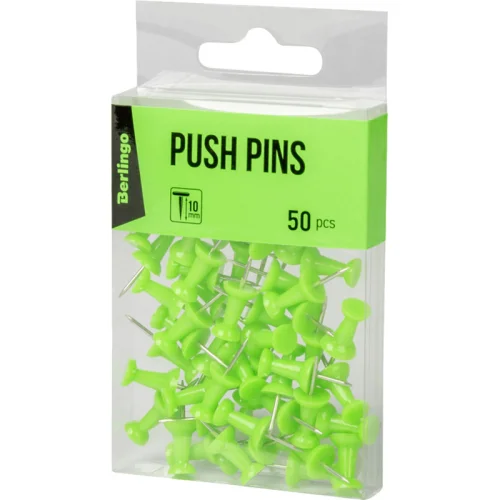 Push pins Berlingo cork board op50 zln, 1000000000043379 02 