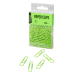 Berlingo paper clips 28mm vinyl green, 1000000000043558 03 