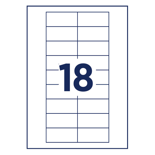 Магнитен бадж Avery 70/30 черен 20+90бр, 1000000000052292 10 