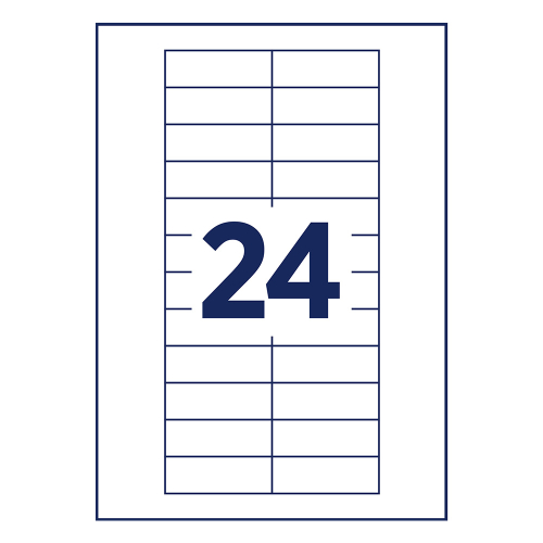 Магнитен бадж Avery 68/22 сив 5+24бр, 1000000000052290 10 