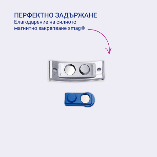 Магнитен бадж Avery 68/22 сив 20+120бр, 1000000000052289 03 