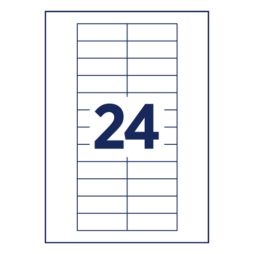 Магнитен бадж Avery 68/22 сив 20+120бр, 1000000000052289 10 