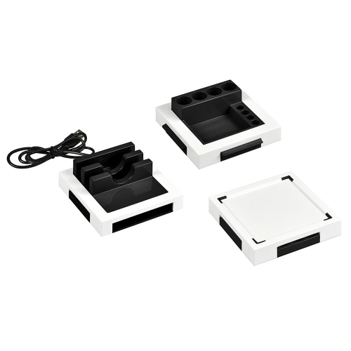 Desk organizer MONOLITH 2 USB ports, 1000000000033700 02  — OK Office Desk organizer MONOLITH 2 USB ports, 1000000000033700 02