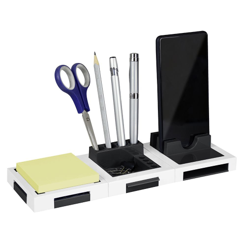 Desk organizer MONOLITH 2 USB ports, 1000000000033700 03  — OK Office Desk organizer MONOLITH 2 USB ports, 1000000000033700 03