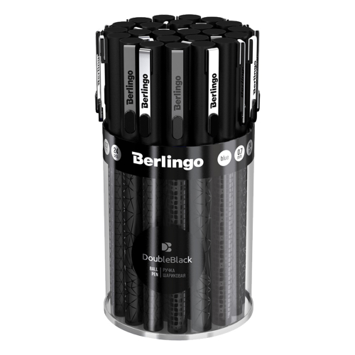 Химикалка Berlingo Doubleblack 0.7мм син, 1000000000043563 03 