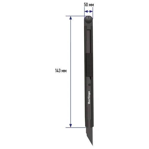 Model knife Berlingo Double Black 9mm, 1000000000043388 03 