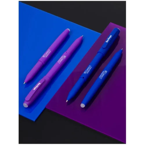 Ballpoint pen with rubber Berlingo 0.6mm, 1000000000043357 05 