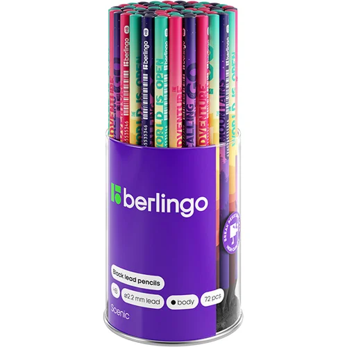 Молив Berlingo Scenic HB асорти, 1000000000043578 02 