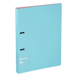 Folder 2 rings Berlingo Haze PVC A4 Blue