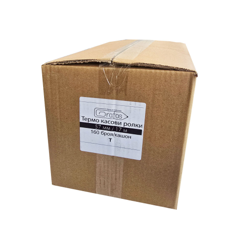 Ролка касов апарат 57мм 17м термо оп160, 1000000000042654 04 