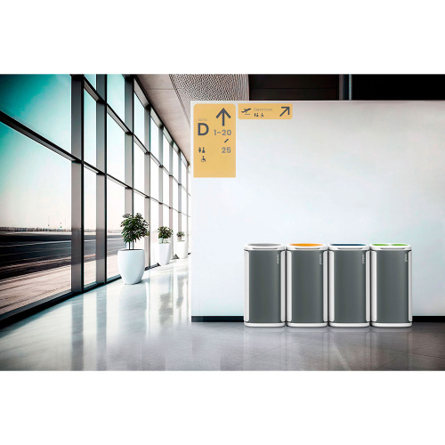 Basket collection Kobra 60l gray mix, 1000000000042707 08 