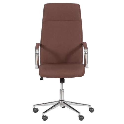 Chair Dalia damask brown, 1000000000042732 02 