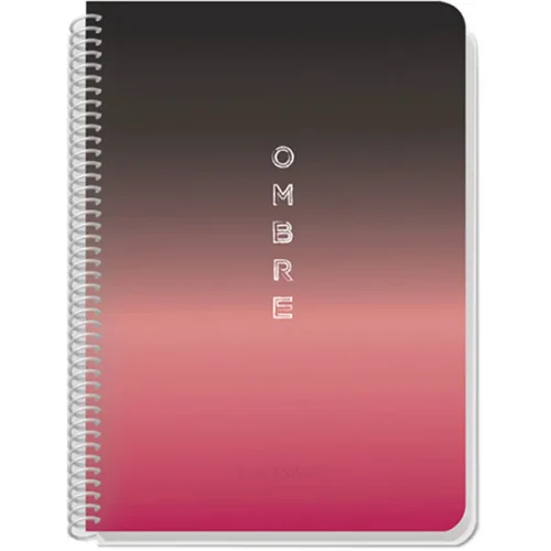 Notebook A5 B&W OMBRE 2T MK SP. 80sh, 1000000000043257 03 