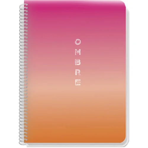 Notebook A5 B&W OMBRE 2T MK SP. 80sh, 1000000000043257 06 