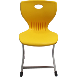 School chair Kori Z yellow