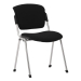 Chair Era Chrome fabric black, 1000000000004391 03 